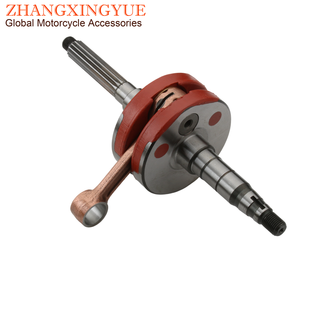 Motorcycle Crankshaft - 二輪車用スクーター,二輪車エンジン用クランクシャフトスポーツ,Aerox 100,ニトロ,yw,zuma,100cc,4vp,minarelli 2ストロークエンジン