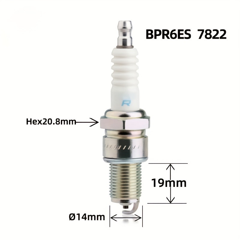 NGK BPR6ES 7822 ニッケル合金スパークプラグ  - Motorcycle Spark Plug のレビューと価格
