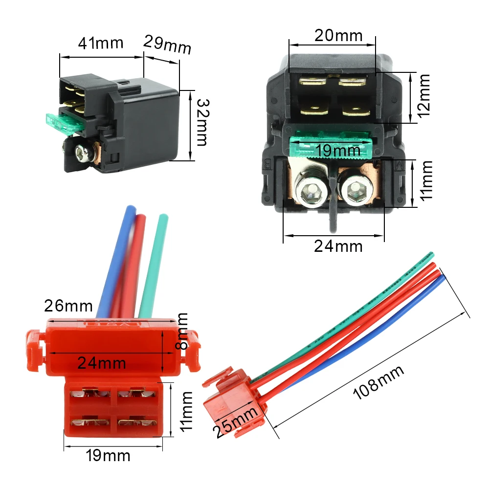 ホンダ用ソレノイドリレースターター,ホンダ,シャドウ750, - Motorcycle Starter Motor のレビューと価格